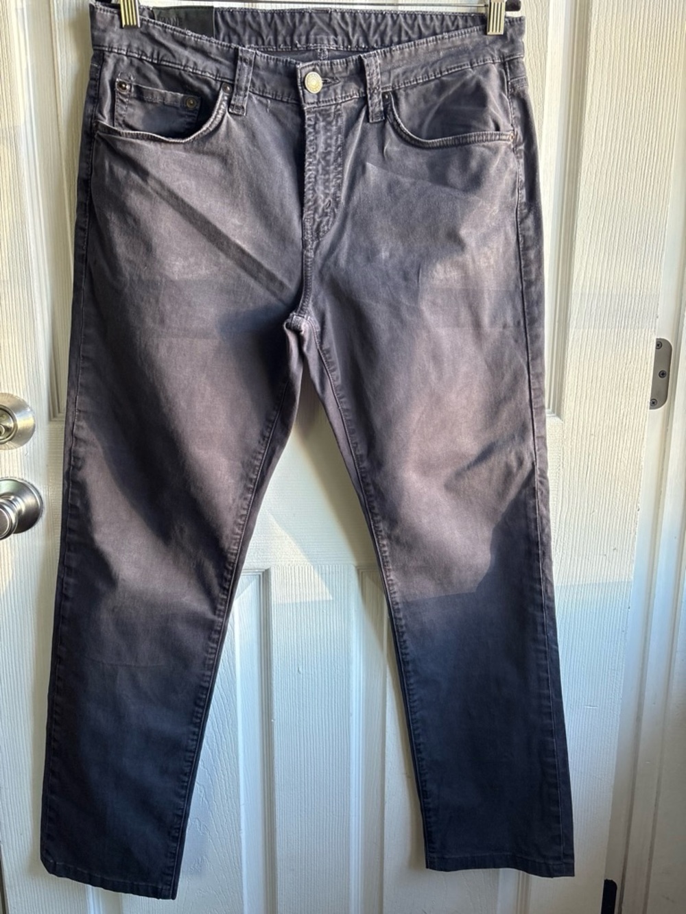 J Brand Men's Slim Straight Jeans in Washed Charcoal